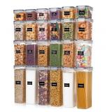 New Airtight Food Storage Containers with Lids,
