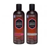 New HASK Keratin Smoothing Shampoo + Conditioner