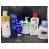 New lot of assorted skin care products that