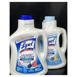 New Lot of 2, Lysol Laundry Sanitizer Additive,