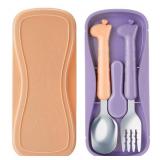 New lohodo Toddler Utensils Kids Spoon and Fork