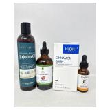 Assorted Oils and Vitamin C Facial Serum Sampled