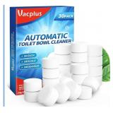 New Vacplus Toilet Bowl Cleaner Tablets 30 PACK,