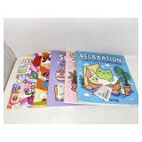New (6) Coloring Books