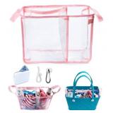 Clear Beach Bag Organizer Insert with 3pcs