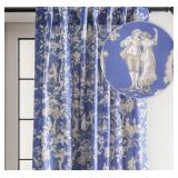 Curtains for Living Room 100% Cotton 84 inch