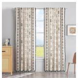 New Boho Curtains Tassels Fringed Bohemian Window