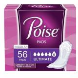 New Poise Incontinence Pads, Ultimate Absorbency,