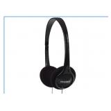 Koss KPH7 Lightweight Portable Headphone, Black