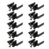 New 10 Pack Privacy Door Handles,Heavy Duty Matte