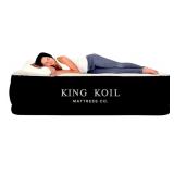 New King Koil Luxury Twin Air Mattress with Built