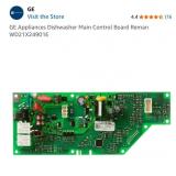 New GE Appliances Dishwasher Main Control Board