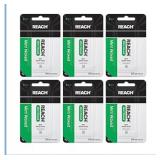 REACH Waxed Dental Floss, Mint, Plaque Remover