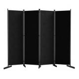 AKTOP Room Divider 4 Panel, 80" W Portable Wall