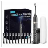 Electric Toothbrush Set, Equipped with 10 Brush