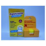 New Pain Relief Lot - Aspercreme & Ointment - BB