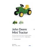 Peg Perego John Deere Mini Tractor 6 Volt Ride