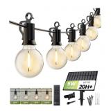Brightown 158FT Solar String Lights Outdoor