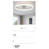 New 20ï¿½ï¿½ Ceiling Fan with Light, Upgraded Low
