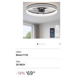 New 20ï¿½ï¿½ Ceiling Fan with Light, Upgraded Low