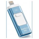 Apple MFi Certified 128GB Flash Drive for iPhone