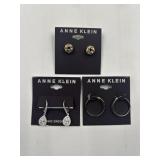 New lot of 3 Anne Klein earrings