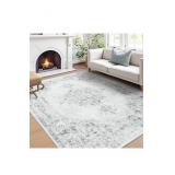 Area Rug 5x7, Washable Rug for Living Room, Large