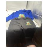 Kids unspeakable blue hoodie and black