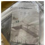 deluxe crib  set 4 pc Gray Color New Factory