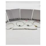 Pandora Variety lot of 5 Bracelets. New, opened