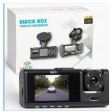 3-Channel Dash Cam ï¿½ 1080P Front, Cabin & Rear