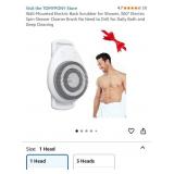 Wall-Mounted Electric Back Scrubber for Shower,
