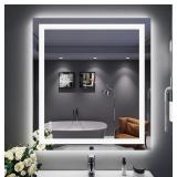 New in open box LOAAO 32"X36" LED Bathroom Mirror