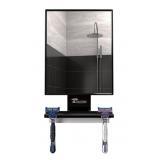 New ToiletTree Products Fogless Shower Mirror -