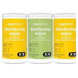 New Amazon Basics Disinfecting Wipes, Lemon &