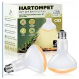 60W Reptile Heat Lamp Bulbs, 2.5 Inch UVA Basking