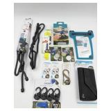 XXL Lot of Gear Ties, S-Biners, Cord Tighteneds,