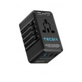 220V to 110V Voltage Converter, TECSIX Universal