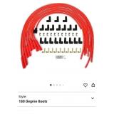 New Universal Spark Plug Wire Set 8.5mm with Red