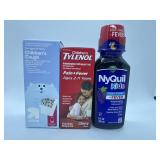 New Mixed Lot of Kids Cold & Cough - Pain - Fever