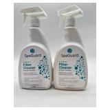 Lot of two SpaGuard Filter Cleaner (1 Qt)