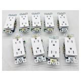 New 9-pack wall outlets