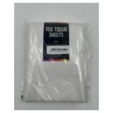 New white tissue paper for gift bags, 150 sheets