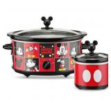 Disney DCM-502 Mickey Mouse Oval Slow Cooker with