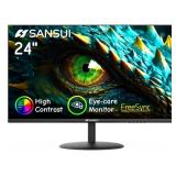 New SANSUI Computer Monitor 24 inch Eye Care