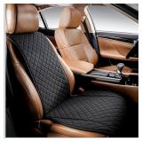 Faux Linen Car Seat Cover for Cars - Durable &