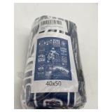 JISECOT Dallas Flannel Blanket 40x50 Inch,