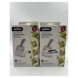 New lot of 2 Zyliss Professional Cheese Graters -