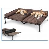 XL Veehoo Cooling Raised Dog Bed + Removable