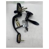 Camelot Trim Lower Half Handleset, Matte Black